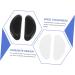 Gleavi 100 Pairs Silicone Nose Pads for Glasses - Cushions & Protection Accessories - Black & White Pebble Gel Pads (1.6x0.1cm) - International Shipping Available - Buy Online on GoSupps.com
