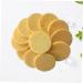 50 Pack Yellow Round Compressed Makeup & Bath Sponges - Face Wash, Body Cleansing, Exfoliating Loofah Kit - Buy Online on GoSupps.com