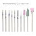 Nail Drill Set - 10pcs Dead Skin Remover & Nail Art Grinding File Heads for Perfect Manicures | Ideal for Professionals & Home Use - Buy Online on GoSupps.com