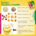 RAWBERRY Kids Banana Balls - No Added Sugar Gluten Free & Vegan Snack (8 x 50g) - Healthy Crunchy Treat for Kids  - Buy Online on GoSupps.com