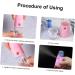 Baluue 6 Pcs Facial Mister Atomizer Plastic Face Humidifier Nano Mist Sprayer Black Humidifier - Buy Online on GoSupps.com