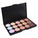 Vodisa Ultra Contour Kit- 15 Color Face Makeup Blemish Concealer Palette-Beauty Cosmetics Cream Contouring and Highlighter Palette