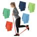 Sammons Preston Resistance Bands for Working Out Non-Latex Exercise Bands Resistance Bands for Physical Therapy Improve Strength & Flexibility Stretch & Tone Major Muscles 5pk