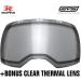 Empire EVS Thermal Paintball Mask/Goggle - Black/Lime - 2 Thermal Lenses - Buy Online on GoSupps.com