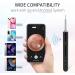 1080P FHD Wireless Ear Wax Camera & Cleaner Set - New Version for Kids, Adults, Pets - 6 LED Light Ear Wax Removal Tool - Black - Buy Online on GoSupps.com