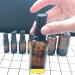 UPSTORE 2Pcs Amber Glass Pump Bottles 100ml - Refillable Travel Containers for Lotion Serum & Shampoo - Durable & Portable - Buy Online on GoSupps.com