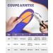 Qbk Heel Spur Inserts for Achilles Tendon Inflammation | Cushioned Flat Foot Support for Men & Women | JEGING SEASE XS Violet (Women 35-37) - Buy Online on GoSupps.com