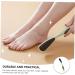 Housoutil Foot Rubbing Board Spray Talcum Pedicure Foot Scraper Pedicure Foot Care Tool Foot Care Pedicure Heel Hard Skin Remover Plastic Scraper Foot File Grinding Tool Household TPR - Buy Online on GoSupps.com