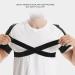 Adjustable Double Shoulder Support Brace - Sweat-Wicking Injury Prevention & Stability Strap for Fitness & Running (S Sizes 6-10 - Buy Online on GoSupps.com