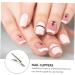 minkissy Nail Scissors Nail Art Tool Nail Tools for Nail Art Pedicure Tools Nail Art Clipper Nail Tip Cuticle Nippers Stainless Steel Nail Trimmer Manicure Tool Extended Nail 12x12cm Silver - Buy Online on GoSupps.com