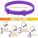 Calming Collar for Cats - Reduces Anxiety & Hyperactivity - 2 Pack Purple - Adjustable Length - Suitable for Small, Medium & Large Cats - Buy Online on GoSupps.com