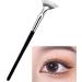 Lash Fan Brush - 120 Degree Bent Mascara Fan Brush Creative Makeup Brush Eyelash Separator Brush | Reusable Lash Fan Brush With Synthetic Fiber Bristles Eyelash Grooming Brush For Woman Girls - Buy Online on GoSupps.com