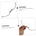 Hemoton 2pcs Bow Eyebrow Ruler Eyebrow Level Tool Eyebrow Level Ruler Eyebrow Stencil Ruler Draw a Line Set - Buy Online on GoSupps.com