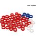 50 Pieces of Silicone Finger Rings for Any Scissors Insert Hair Cutting Styling Tools Accessories Mixing Colors - Buy Online on GoSupps.com