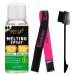 Lace Melting and Holding Spray for Wigs Extra Hold Hair Adhesive for Closures Extensions and Natural Edge Forming - With Edge Brush (3.4oz)