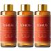 Kumosaga Besque Magic Body Oil 100ml Skin Firming Rejuvenating Tightens Plumps Firms and Hydrates Skin Arms Chest Thighs and Tums Body Oils for Women3pcs
