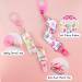 4 Pack Pink Pacifier Clips for Girls | Silicone Binky Clips with Adapters for Teething Toys | Baby Shower Gift - Buy Online on GoSupps.com