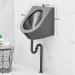 Household Items Universal Flushing Type Men's Urinal Automatic Induction Bathroom Adult Stainless Steel Urinal Anti-Odor and Anti-Overflow Wall-Mounted Toilet Urinal Hote - Buy Online on GoSupps.com