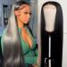 Lace Front Wigs Human Hair Straight 4x4 Closure Human hair wigs for Black Women 150% Density Brazilian Virgin Human Hair Wigs Pre Plucked with Baby Hair Natural Color  (4x4 Lace Closure Wigs, 30inch) 4x4 Lace Closure Wigs …