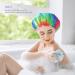 mikimini Long Hair Waterproof Rainbow Fashion Shower Cap - X-Large, Reusable & Washable - Buy Online on GoSupps.com