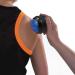 ZONGS Manual Back Roller Massager for Sore Muscle & Joint Pain Relief - Self Massage Therapy Tool for Full Body Relaxation - Blue - Buy Online on GoSupps.com