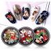 Brensty Nail Colorful Nail Christmas Rhinestone Series 3D Manicure Nail Art Decor DIY Studs Pearl Jewelry SD-04 - Buy Online on GoSupps.com