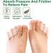 Welnove 8Pcs Gel Pinky Toe Separator - Pain Relief for Curled Pinky Toes and Overlapping Toe Blisters - Buy Online on GoSupps.com