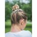 Sparkly Pearls Stretchy Lace Hair Scrunchies Set - 9 Pack for Women and Girls - Buy Online on GoSupps.com