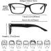 Suertree Spring Hinge Reading Glasses (3 Pack) - 1.25x Visual Aid for Men & Women | Optics Reading Aid BM151 - Buy Online on GoSupps.com