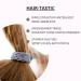 Bellody Original Hair Tie - Stylish Braided Hair Tie (4-Pack) | Strong Hold Women's Hair Accessories in Mellow Rose - Buy Online on GoSupps.com