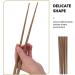  ANDRESLAD ANDRESLAD 6 Pairs Chicken Wings Wooden Hotpot Chopsticks Wooden Camping Chopsticks Japanese Saibashi Chopsticks for and Frying Chopsticks for Brown - Buy Online on GoSupps.com