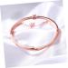  HAPINARY Unique Star-Shaped Bracelet Crystal Alloy Hand Chain Vintage Style Rose Gold Jewelry for Women and Girls - Buy Online on GoSupps.com