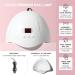 PEACECOLOR 36W UV Nail Drying Lamp Professional Fast Drying 36 LEDs 3 Timers for Sock-off Gel Nail Polish and Varnish - Buy Online on GoSupps.com