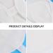 Healifty 3pcs Organic Cotton Menstrual Cloth Pads - Absorbent & Washable for Heavy Flow, Overnight, and Postpartum Use - Buy Online on GoSupps.com