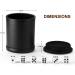 PU Leather Dice Cup with Lid and Felt-Lined Shaker - Set of 6 Dice Included for Yahtzee and Farkle Board Games - Buy Online on GoSupps.com