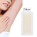 Harayaa 20 Disposable Facial Wax Strips - Gentle Hair Removal for Eyebrows Arms Chin | Ready-to-Use Yellow Wax Strips - Buy Online on GoSupps.com