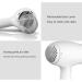 Hair Dryer 2200W Ionic Professional Blow Dryer with Air Nozzle 2 Speed 3 Heat Settings and Cool Shot Button Powerful AC Motor Fast Drying for Men and Women Home and Salon Small Gift - Buy Online on GoSupps.com