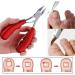 HCHGJKN Nail Clippers Toe Nail Clippers Nail Correction Thick Nails Ingrown Toenails Nippers Cutters Dead Skin Dirt Remover Pedicure Care Tool - Buy Online on GoSupps.com
