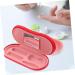 Homsfou 2-in-1 Double-Lodged Glasses Case | Red Leather PU Cover for Reading Glasses & Contact Lenses - Perfect Travel Accessory - Buy Online on GoSupps.com