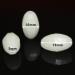 Orootl Glow Beads Fishing Saltwater - 100 Hard Plastic Light Beads | Green & White Oval EI Pearls Bait Fishing Tools - Buy Online on GoSupps.com