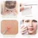 Pimple Popper Tool Kit - VBoo Extraction Tools for Blackhead & Whitehead Removal - Comedone Zit Popper Set for Facial Pore Cleansing - Perfect Christmas Gift for Men and Women (Rainbow) - Buy Online on GoSupps.com