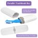 Jutieuo 8Pcs Denture Care Kit for Travel - Denture Bath Cups, Dual-Headed Toothbrushes, Portable Brush Boxes, Retainer Holder Boxes - Blue - Buy Online on GoSupps.com