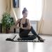 Acupress Toweratte & Pillow Set | Spike Yoga Mat for Massage & Wellness | Tension Relief & Muscle Recovery | Includes Carrying Bag - Black - Buy Online on GoSupps.com