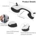 2 Pack Suction Grab Bars Bathroom Balance Bar wit Shower Handle with Strong Hold Suction Cup Safety Suction Cups Assist Bath Handle for Elderly Injury Handicap(12 Inch) - Buy Online on GoSupps.com