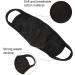 Amyglin 3-Piece Cotton Mouth Protection Set | Washable Reusable Breathable | Unisex Black with Nasopharynx Brackets - International Shipping Available - Buy Online on GoSupps.com