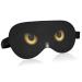 Haskirky Light Blocking Eye Mask Breathable and Adjustable Adult Men and Women Travel on Business Trips Yoga Meditation Light Smooth Comfortable Eye Mask Office Deep Sleep Goodies Funny Owl Eye