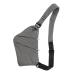 Lixada anti -theft shoulder bag chest pocket light crossbody bag shoulder bag sling bag for men women outdoor sports travel hiking gray