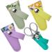 4 Pcs Embroidery Scissors Sheath Safety Scissors Protective Cover Leather Scissors Sheath Scissors Accessories