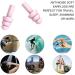 SEIWEI 10 Pairs Silicone Earplugs - Anti-Noise Waterproof Snore Reduction - Ideal for Swimming Working & Sleeping - Christmas Tree Shape (Yellow - Buy Online on GoSupps.com