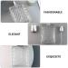 Lurrose 3pcs 100ml Square Perfume Bottles - Empty Glass Spray Atomizers for Perfume & Liquid | International Shipping - Buy Online on GoSupps.com